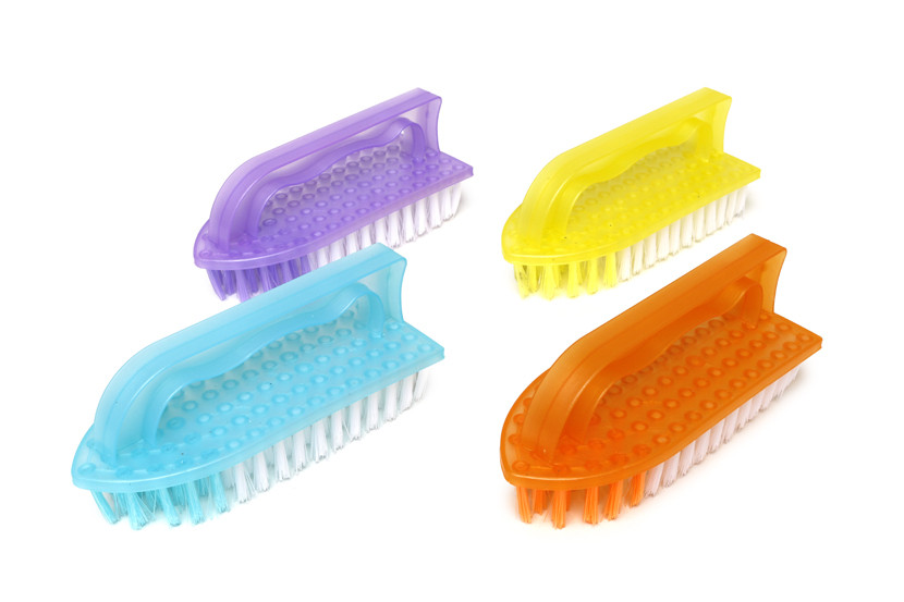 ESCOVA TANQUE PLAST TRANSP 13,5X5,5CM  X12