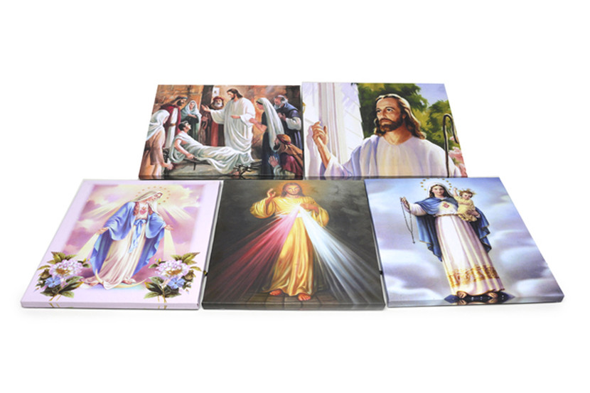 QUADRO POLIEST MAD SANTO 25X30CM