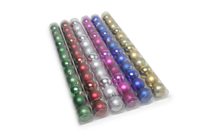 BOLA NATAL PLAST 5CM C12 N?5