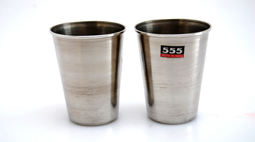 COPO INOX BORDA P 300ML  X24