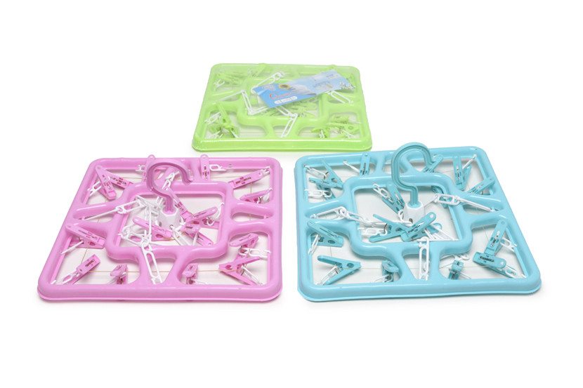 VARAL PLAST QUAD C16 PRENDEDORES