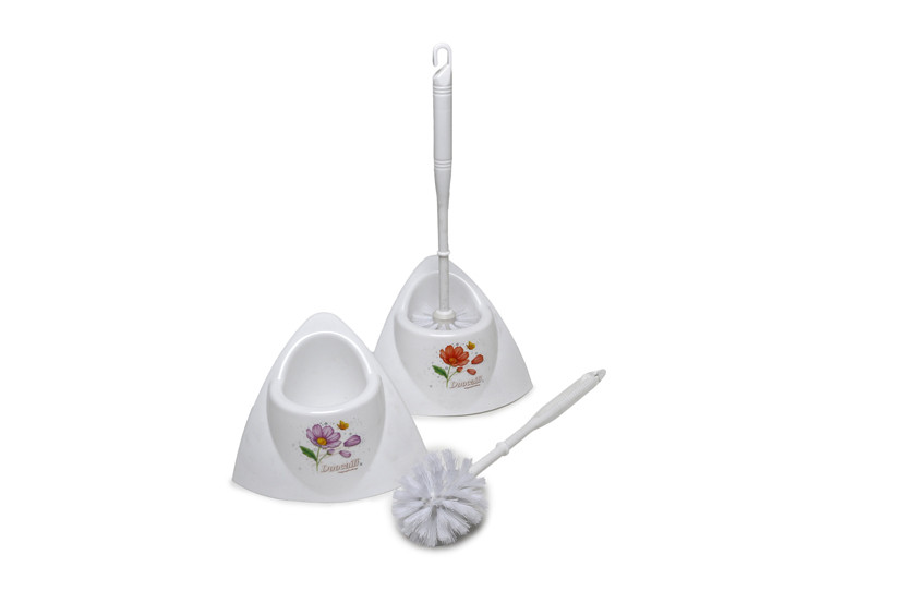 ESCOVA SANITARIO TRIANG FLOR 36X18,5CM