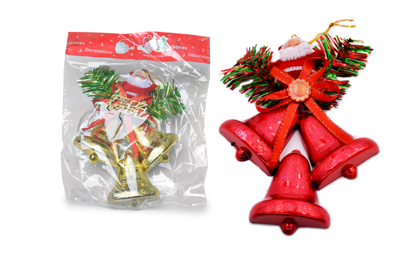 ENFEITE NATAL PLAST SINO PAPAI NOEL  X12