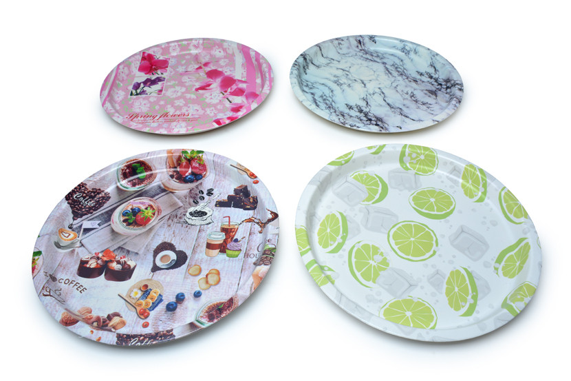 BANDEJA PLAST RED 35CM