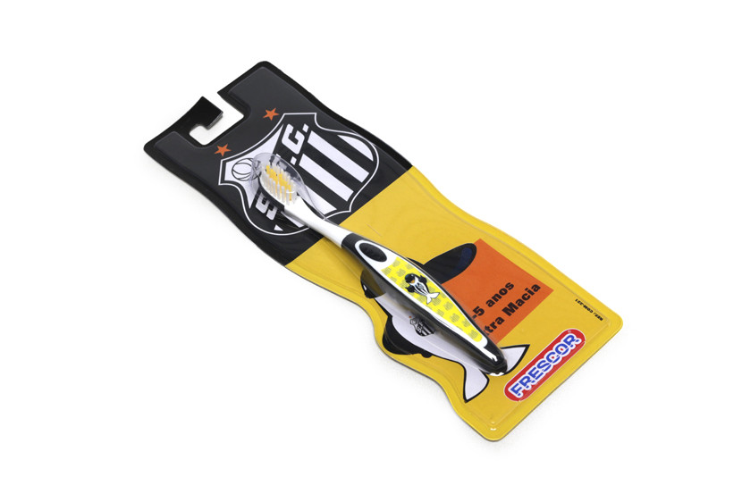 ESCOVA DENTE TIME INF SANTOS 15CM  X12 