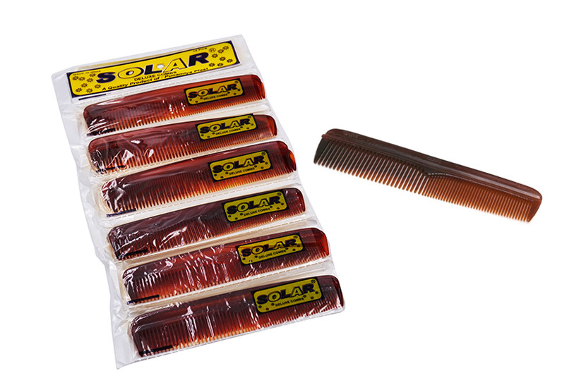 PENTE PLAST MARROM P 13X2,5CM  X12