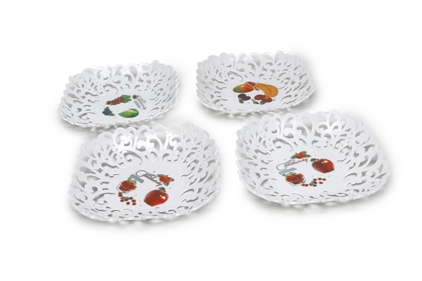 FRUTEIRA PLAST QUAD 24CM