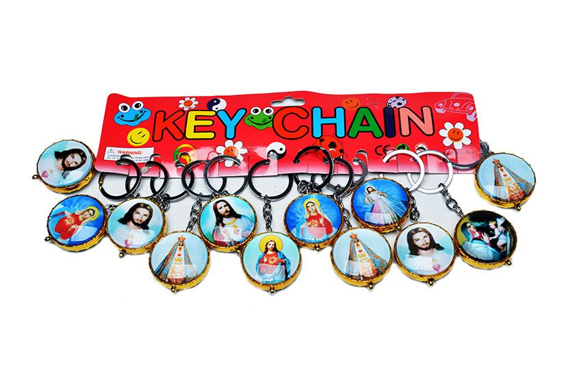 CHAVEIRO PLAST IMAGEM SANTO 9X3,5CM