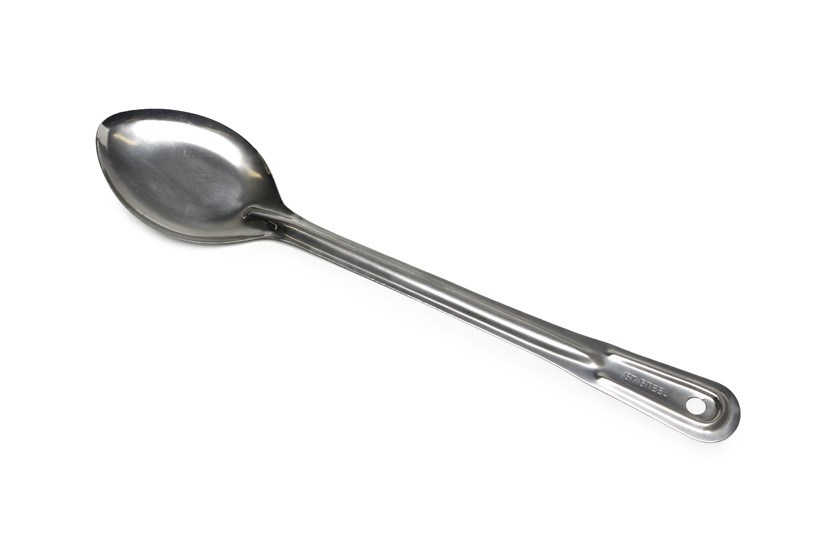 555 - COLHER METAL 32,5X6,5CM  X24/360