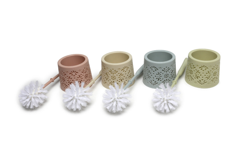 ESCOVA SANITARIO PLAST BASE RED P