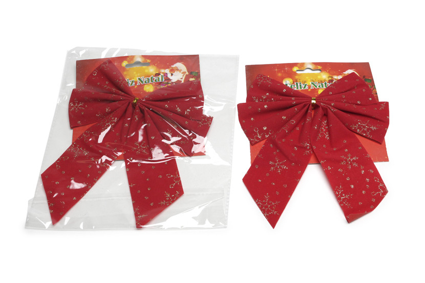 ENFEITE NATAL LACO POLIESTER  X12