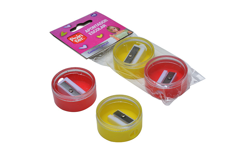 APONTADOR PLAST RED C02 MENINA  X60