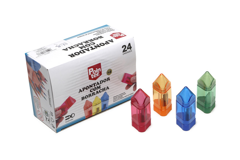 APONTADOR BORRACHA C24 COLOR