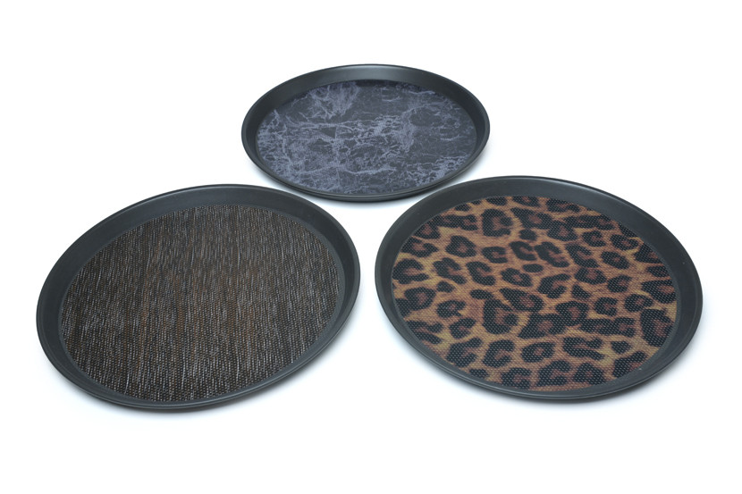 BANDEJA PLAST RED 31CM