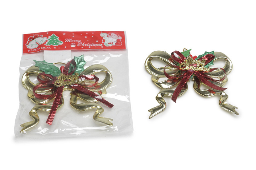 ENFEITE NATAL LACO PLAST  X12