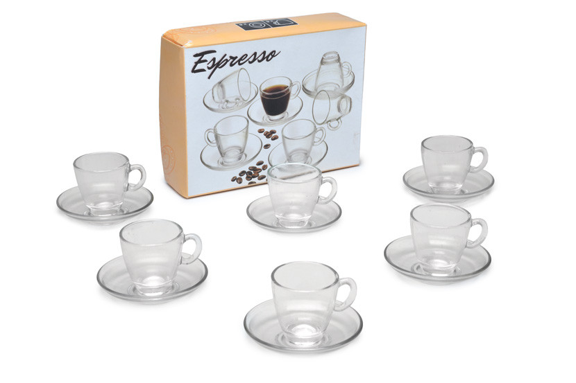 XICARA VIDRO TRANSP CAFE PIRES C06 60ML