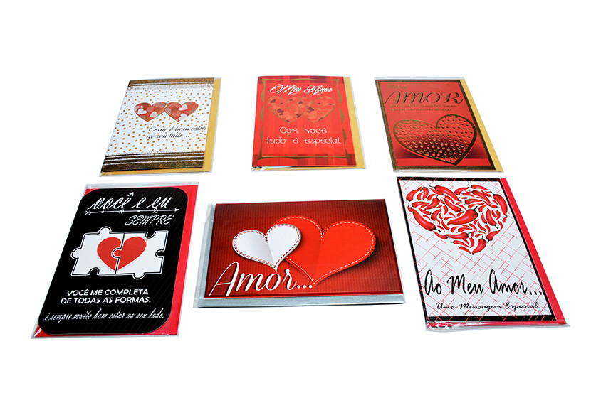 CARTAO COMEMORATIVO AMOR  X180 /456