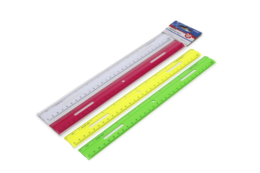 REGUA PLAST C02 30CM