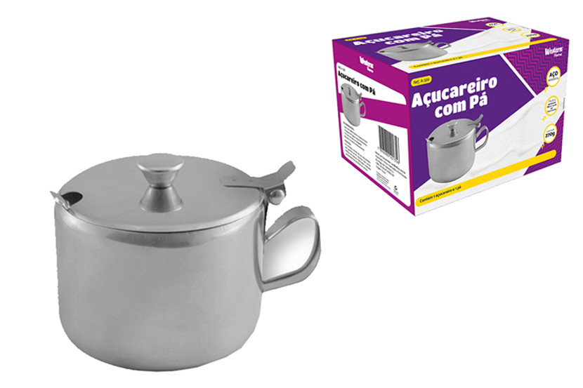 ACUCAREIRO METAL COLHER 270G