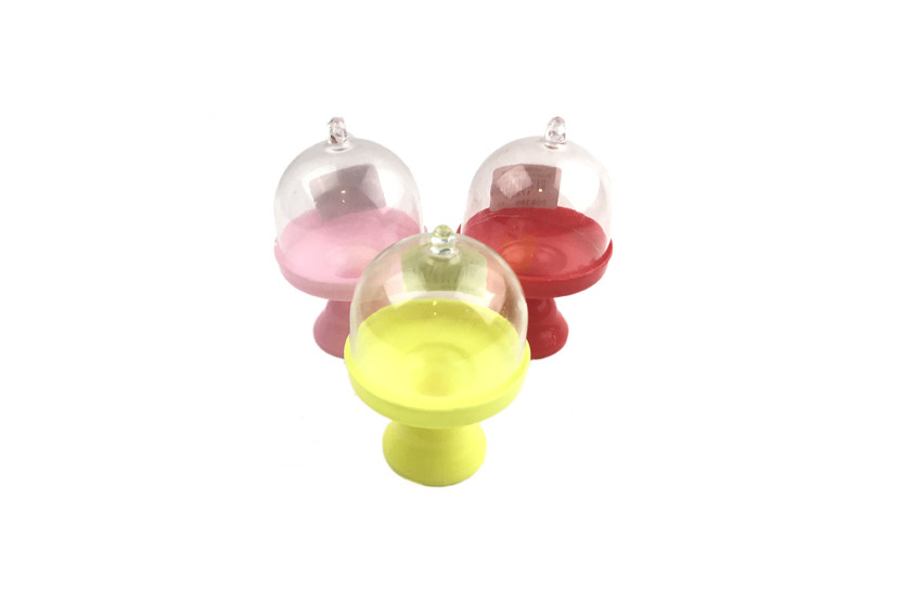 LEMBRANCINHA PLAST PORTA BOLO COLOR GD