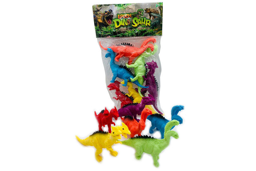 Jogo Dinossauros Sortidos 6 Peças World Brinquedos - freitasvarejo