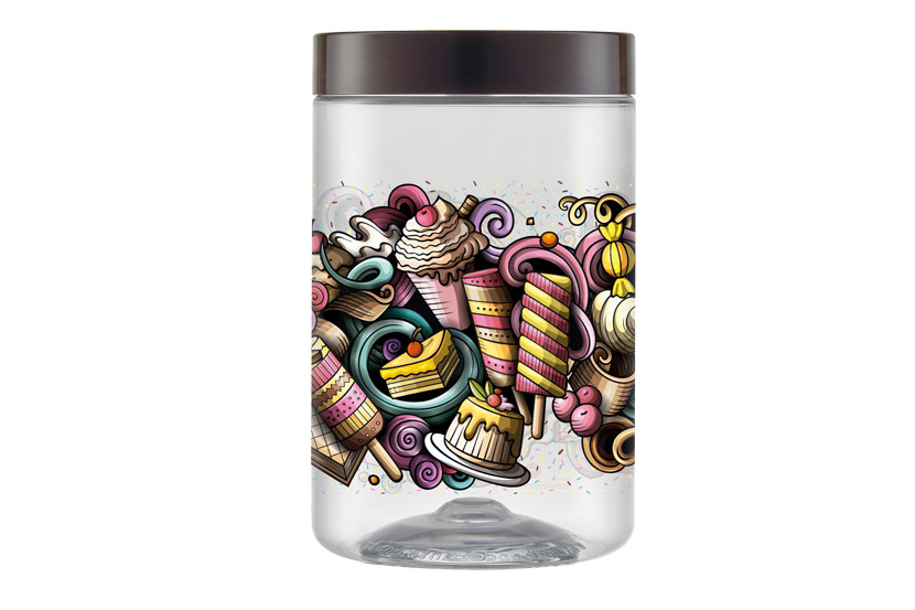 POTE PLAST TPA CHOCOLATES DOCES 1500ML 