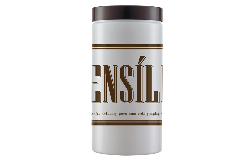 POTE PLAST TPA MARROM BRANCO UTENSILIO 2000ML