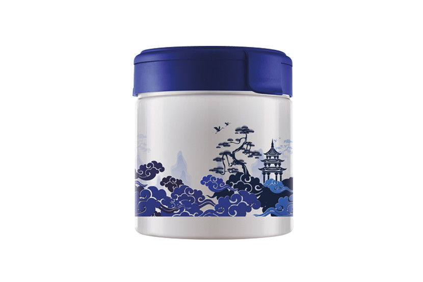 POTE PLAST TPA AZUL PORCELANA CHINESA 1000ML
