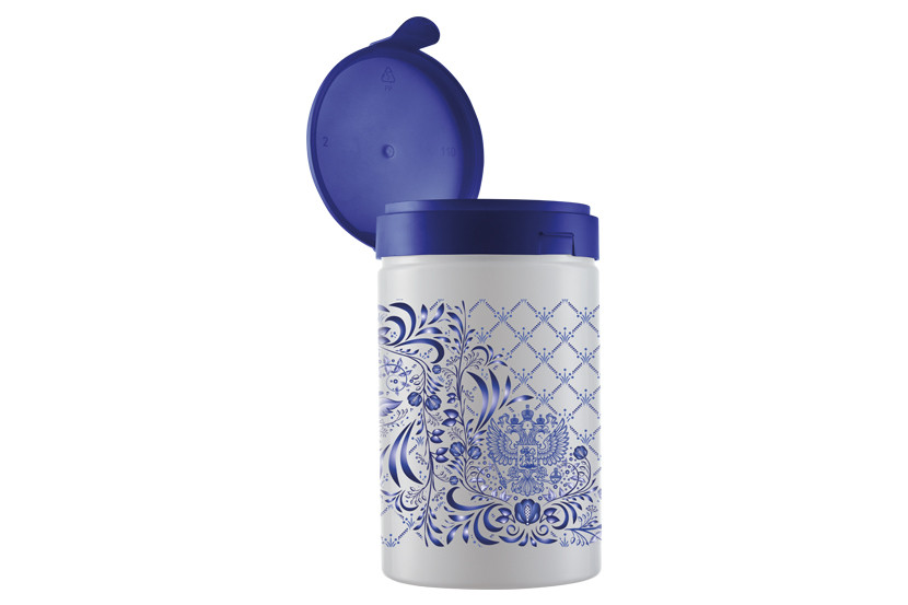 POTE PLAST TPA AZUL PORCELANA INGLESA 1500ML