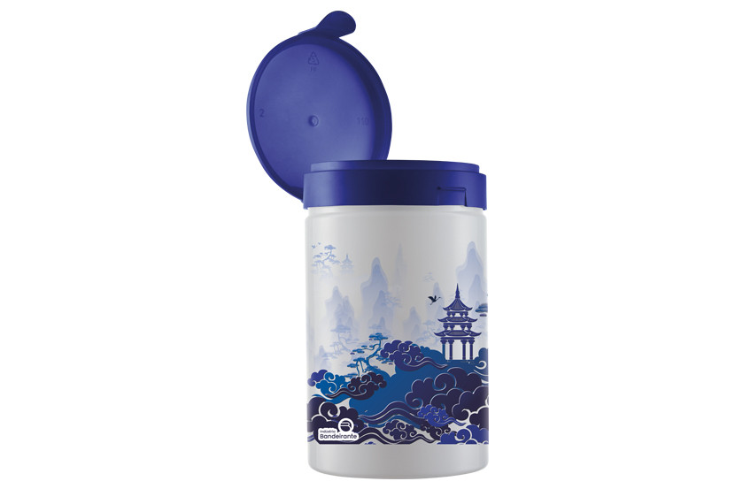 POTE PLAST TPA AZUL PORCELANA CHINESA 1500ML