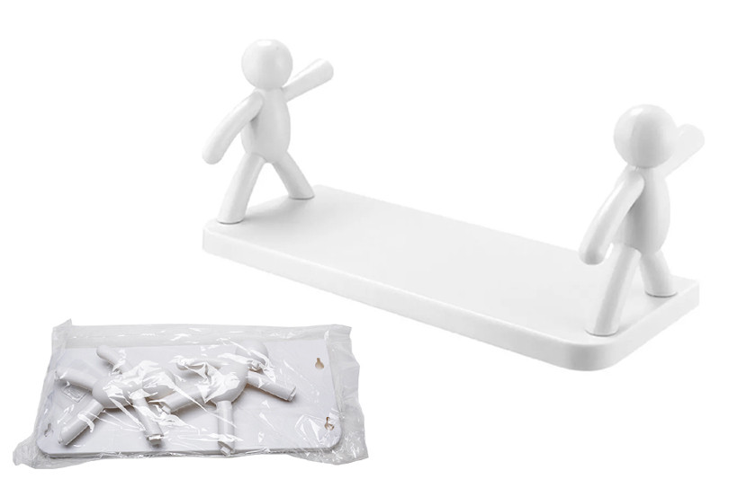 PRATELEIRA PLAST BRANCA