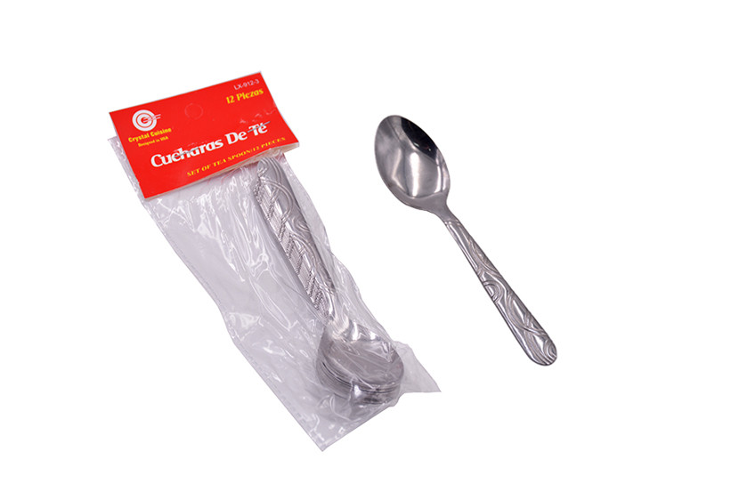 COLHER METAL SOBREMESA 13X3CM