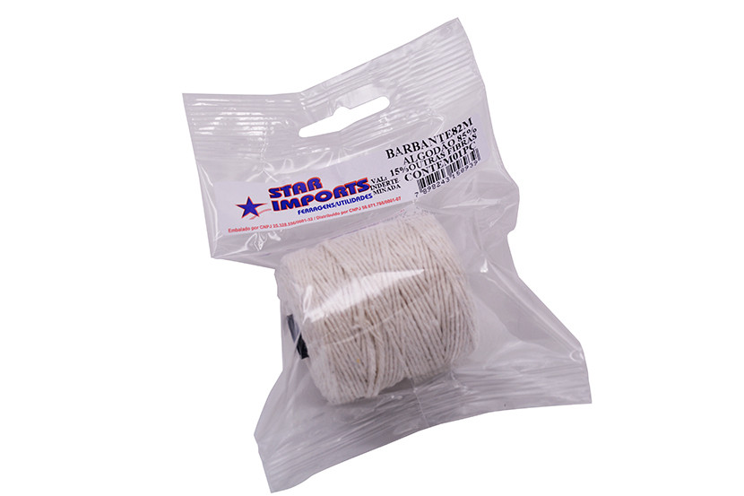 BARBANTE ALGODAO FIBRA 82M 