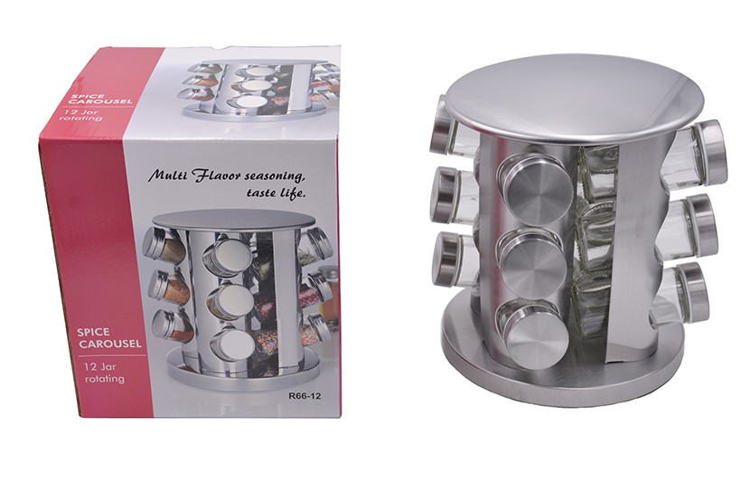 PORTA TEMPERO VIDRO METAL C12