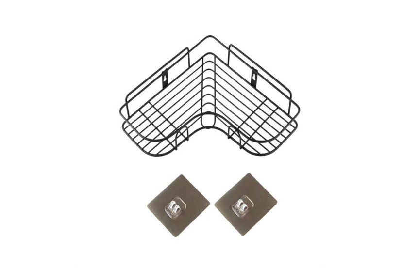 PRATELEIRA CANTONEIRA METAL PRETA