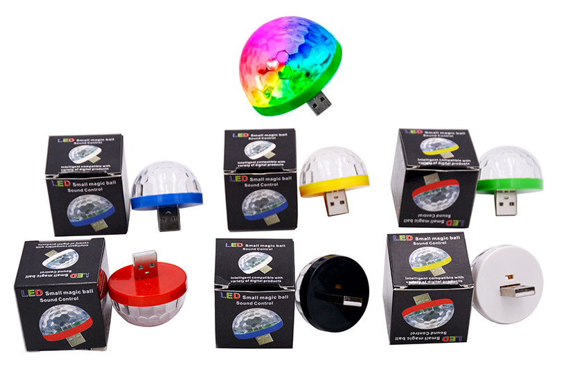 LUMINARIA PLAST USB COLORIDA P