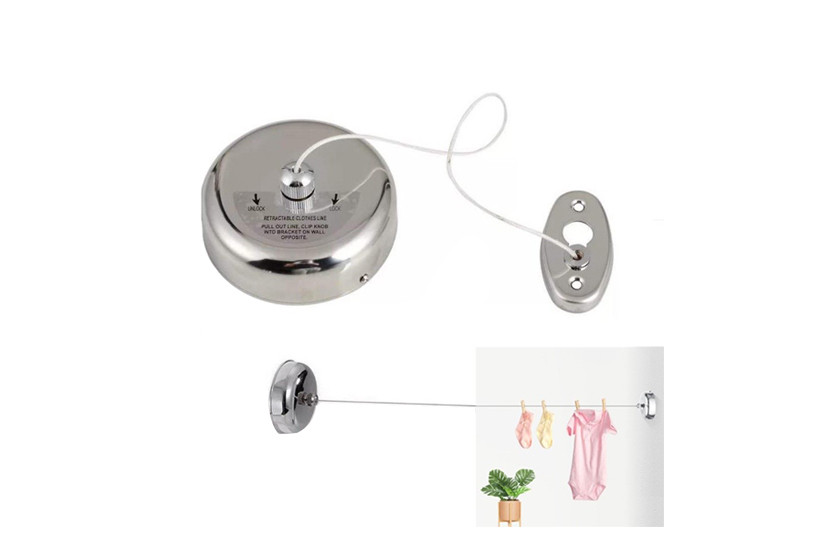 VARAL ROUPA METAL NYLON 3M