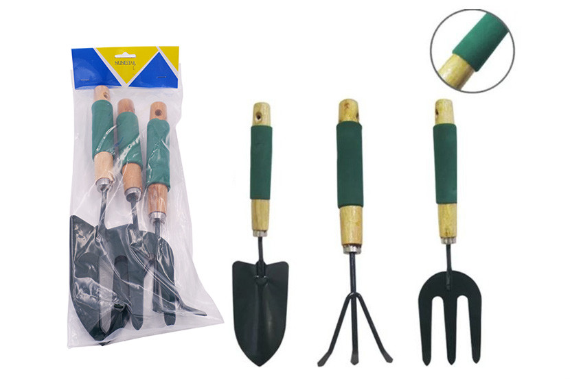 CONJUNTO JARDINAGEM METAL CB MADEIRA EMB