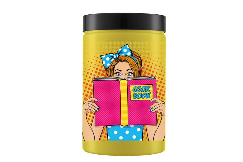 POTE PLAST AMARELO TPA PRETO COK BOOCK 1500ML