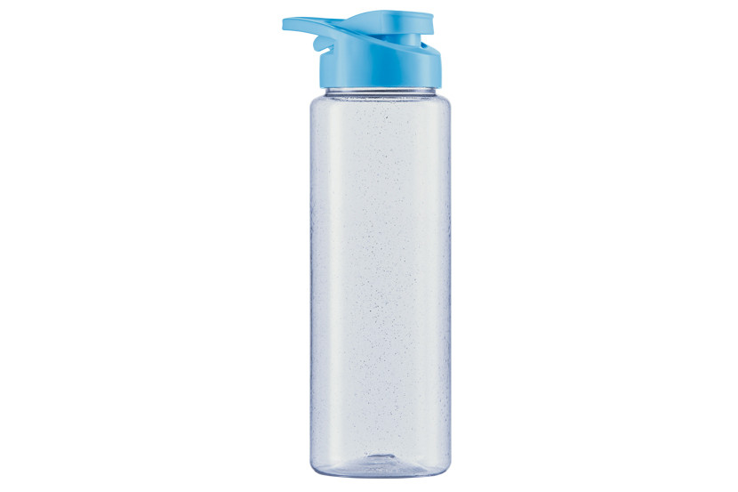 GARRAFA SQUEEZE SPORT AZUL GLITTER 750ML