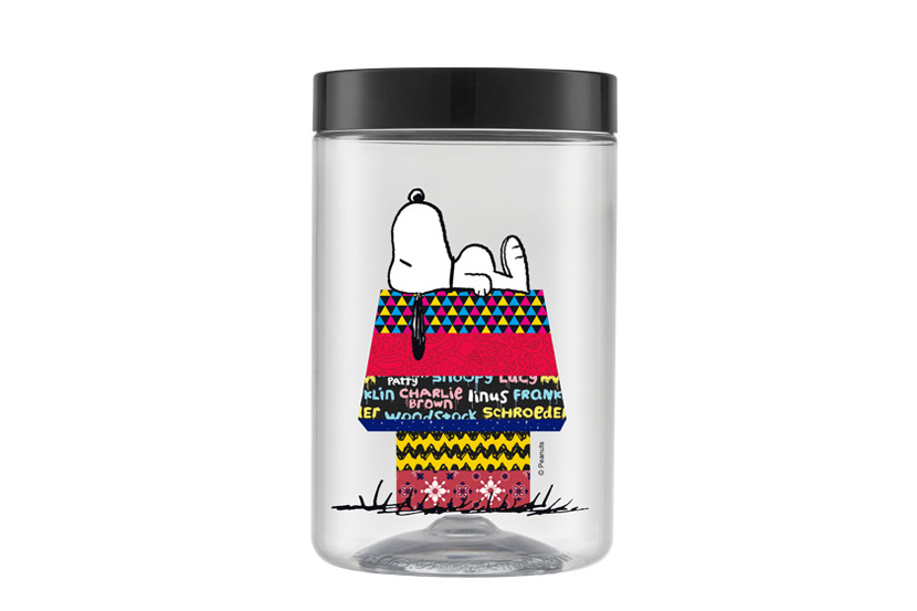 POTE PLAST TRANSP TPA PRETO SN VINTAGE 1500ML