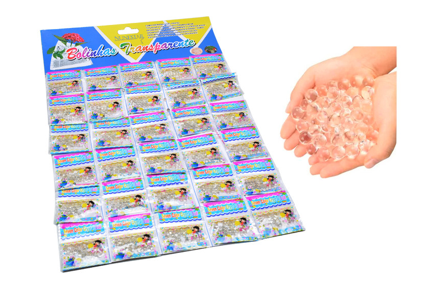 ENFEITE BOLINHA TRANSP C30