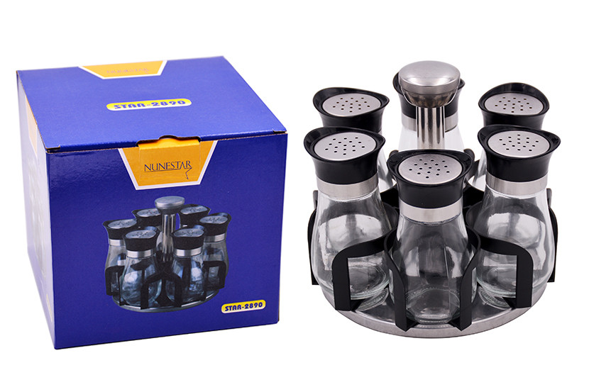 PORTA TEMPERO VIDRO METAL C06