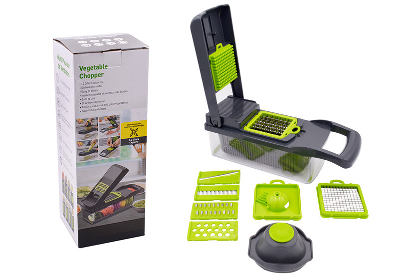 PICADOR LEGUMES MULTI PLAST METAL 8 PCS