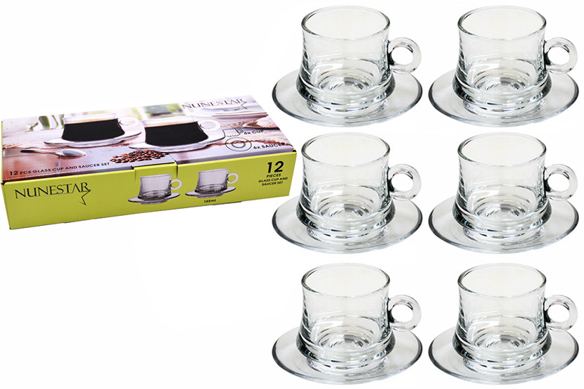 XICARA VIDRO TRANSP PIRES C06 165ML