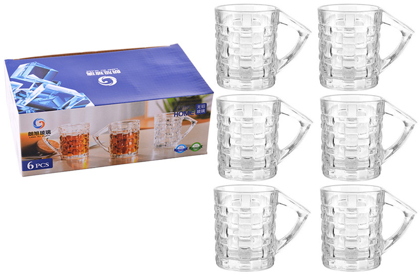 XICARA VIDRO TRANSP C06 195ML TRANCADO