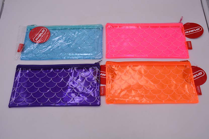 CARTEIRA PLAST 22X12CM COLOR  X24