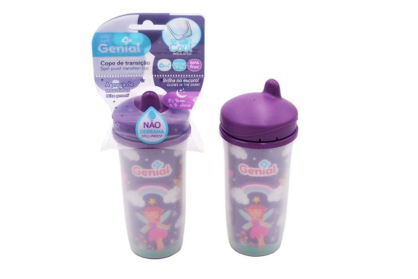 COPO PLAST BICO INFANTIL 270ML  X12