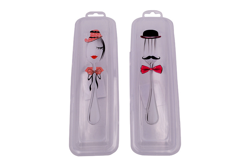 PORTA TALHER PLAST MASC FEM  X12