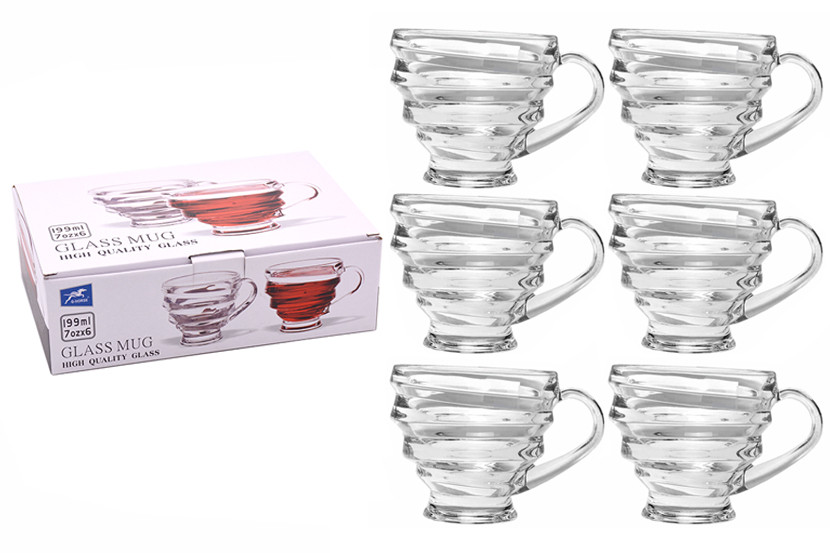 XICARA VIDRO TRANSP C06 199ML